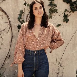 Doen O'keeffe cream/rust, size xs, excellent condition